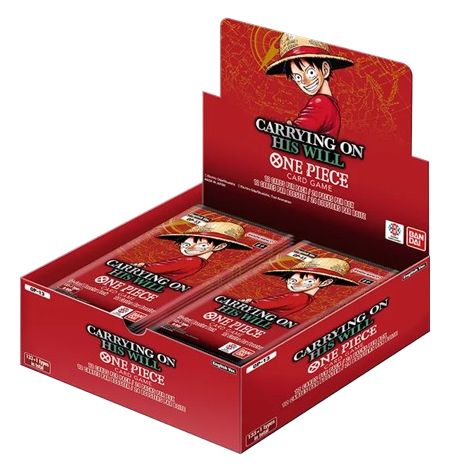 One Piece: OP 13 Carrying On His Will Booster Box - Carrying On His Will (OP13)
