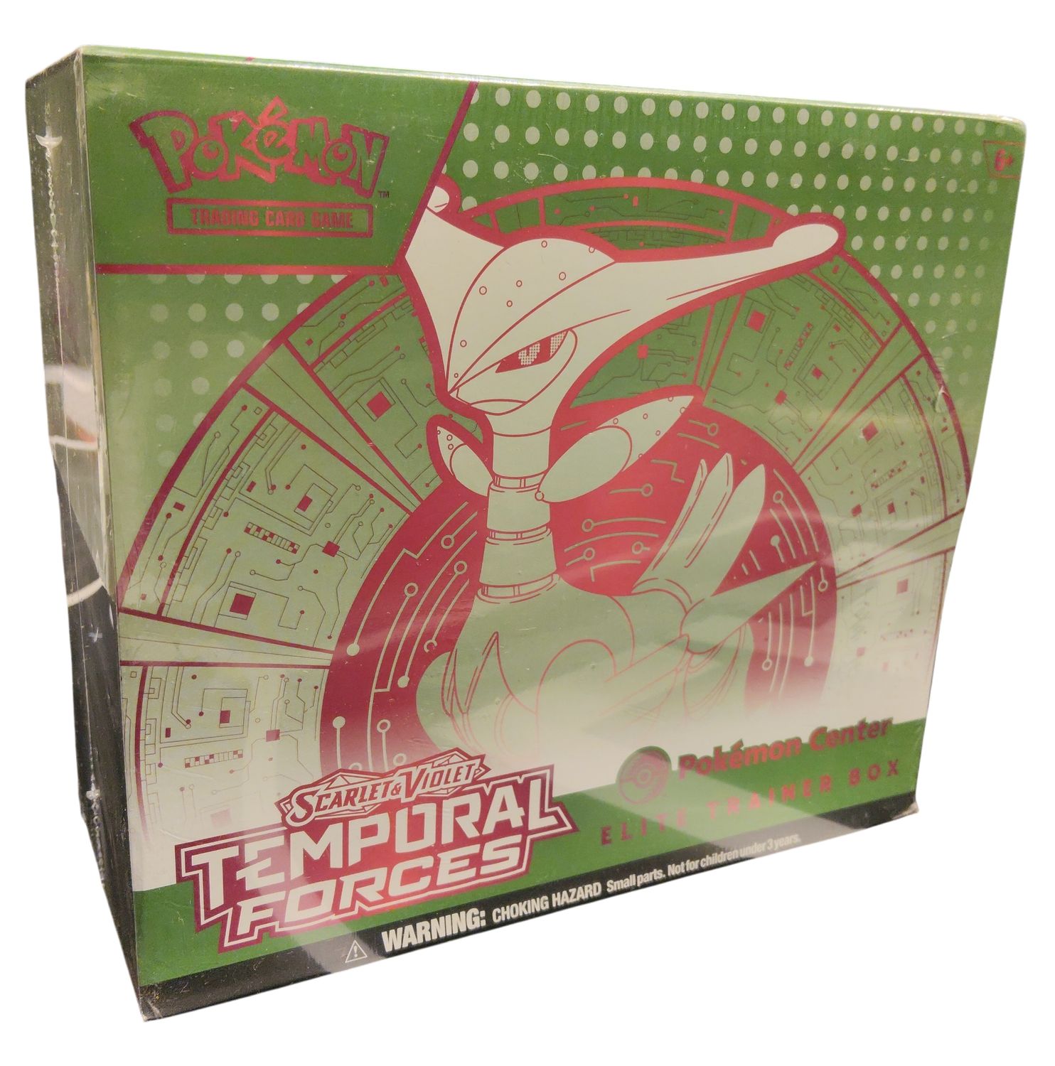Temporal Forces Pokemon Center Elite Trainer Box (Exclusive) [Iron Leaves] - SV05: Temporal Forces (TEF