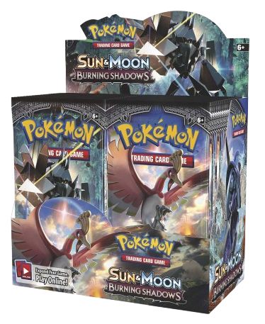 Pokemon Sun &amp; Moon Burning Shadows Booster Box - SM - Burning Shadows (SM03)