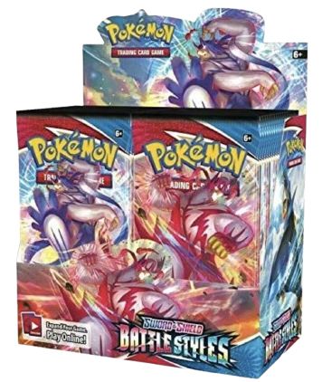 Pokemon Battle Styles Booster Box - SWSH05: Battle Styles (SWSH05