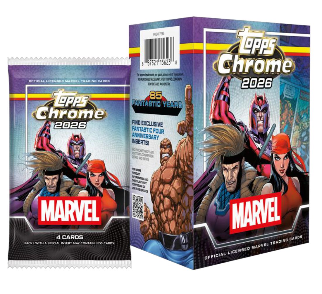 Topps Marvel Comics Chrome 2026 - Value Box