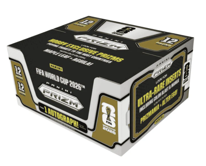 2026 Panini Prizm Fifa World Cup Soccer Hobby Box