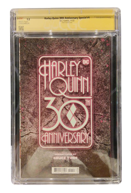 Harley Quinn 30th Anniversary Special #1 D.C Comics 11/22 CGC 9.8 B.Timm &amp; P. Dini Auto