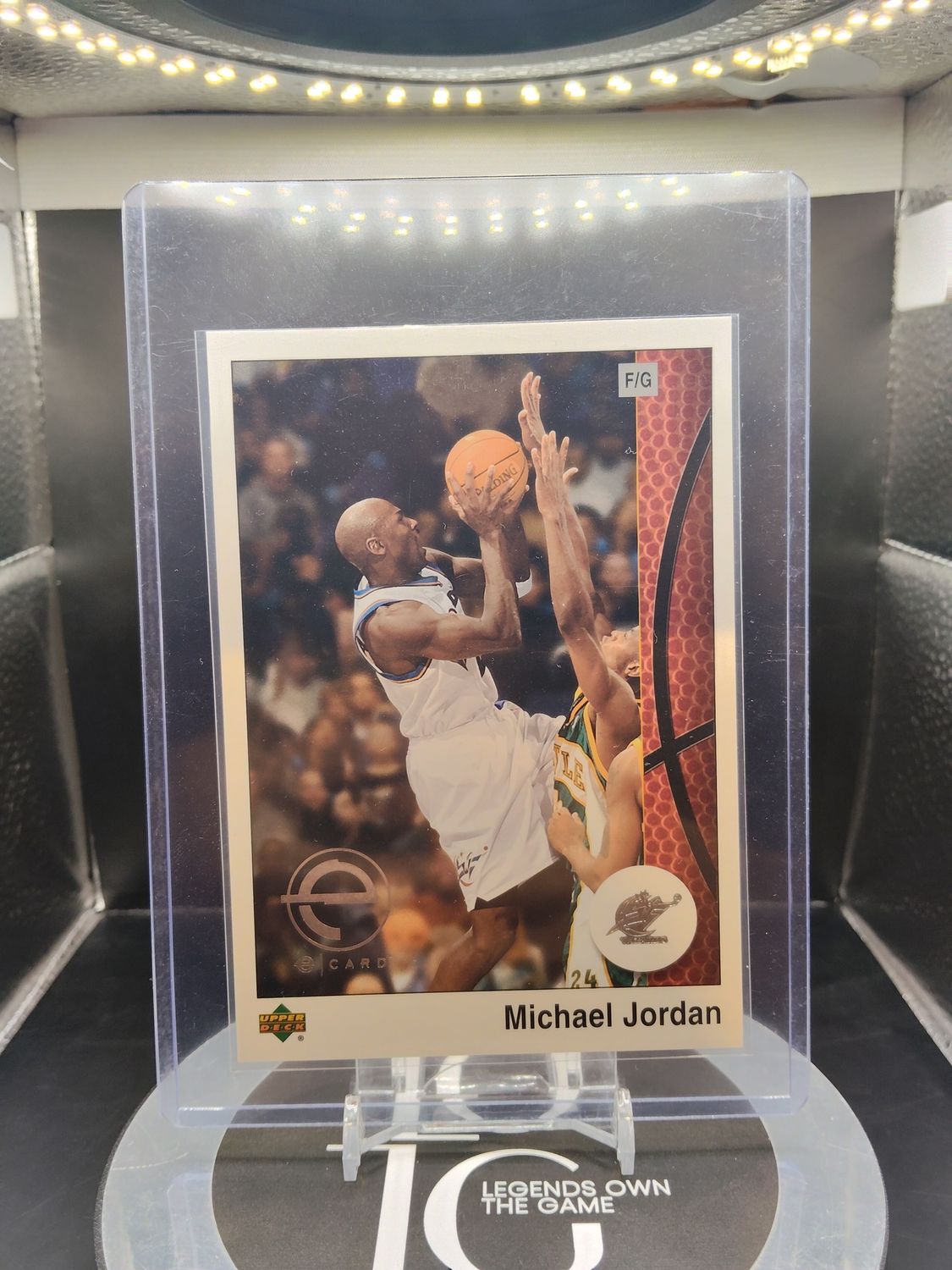 2002 Upper Deck Michael Jordan E1 Washington Wizards - Scratch Off