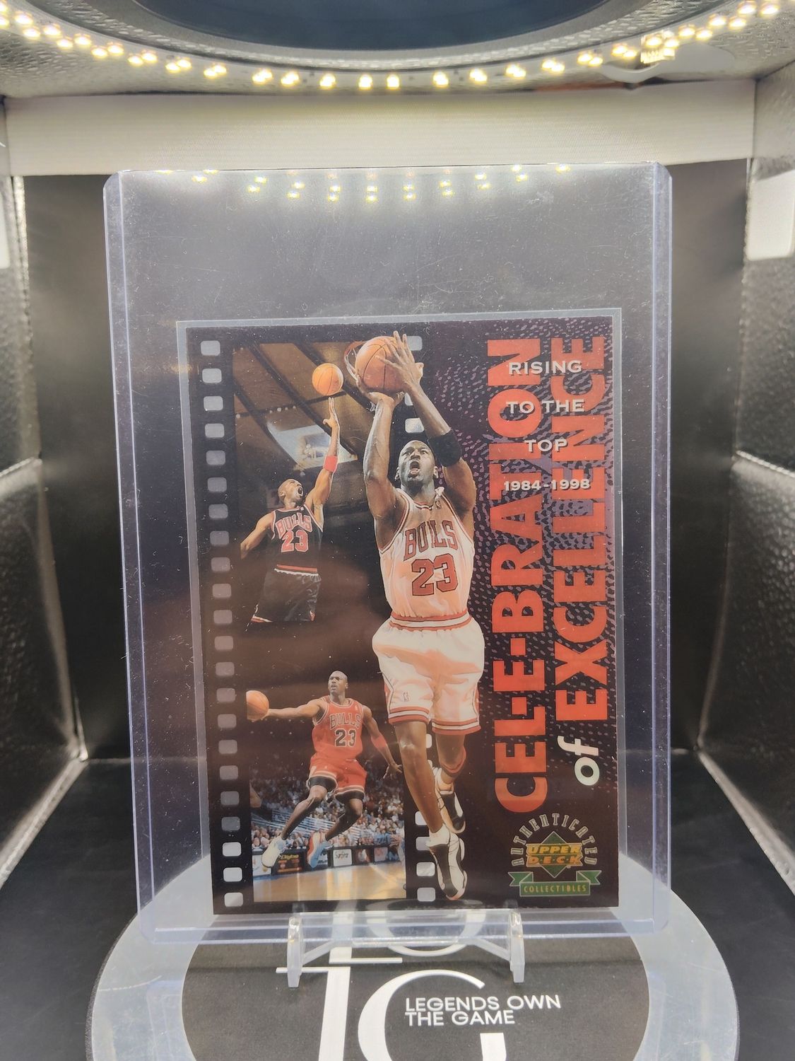 Upper Deck Authenticated Cel-E-Bration of Excellence - Michael Jordan #1,095/2,500