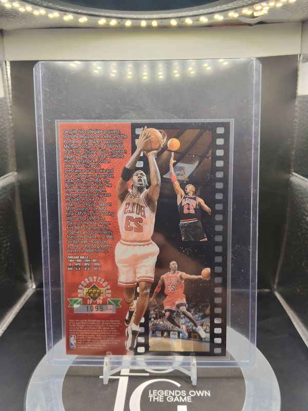 Upper Deck Authenticated Cel-E-Bration of Excellence - Michael Jordan #1,095/2,500