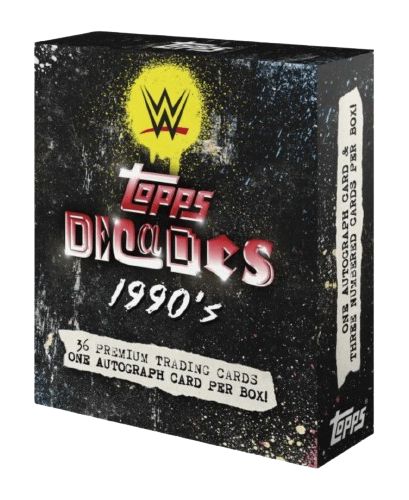 WWE Decades 90s 2026 -Ecom Display Box
