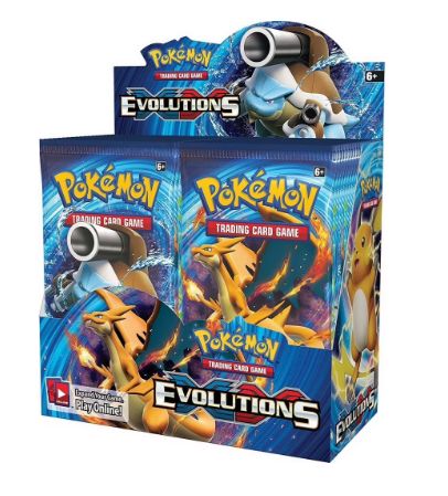 Pokemon TCG: XY Evolution Booster Box w/ Acrylic Box
