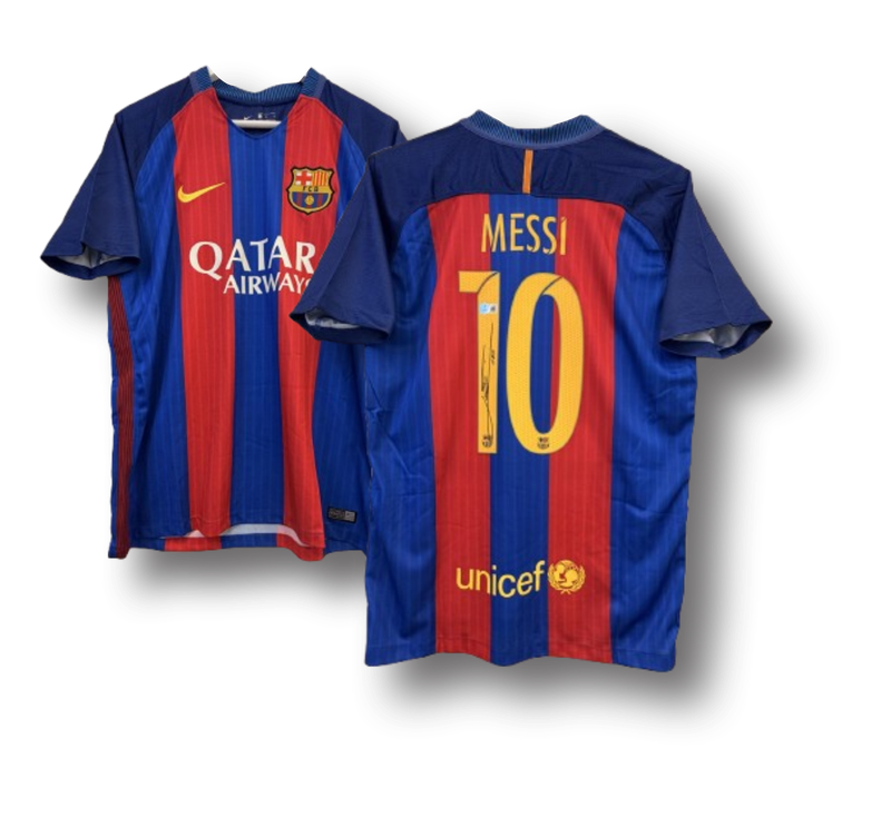 Lionel Messi Barcelona 2010-11 Signed Jersey