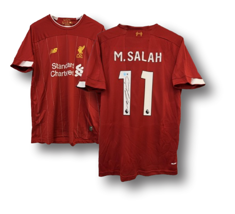 Mohamed Salah Liverpool Signed Jersey