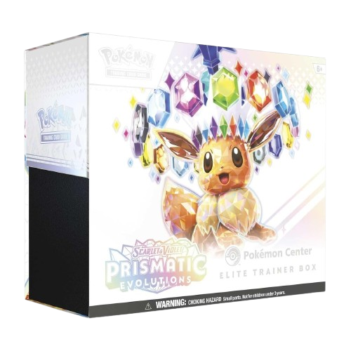 Pokémon Prismatic Evolutions Pokemon Center Elite Trainer Box (Exclusive) - SV: Prismatic Evolutions