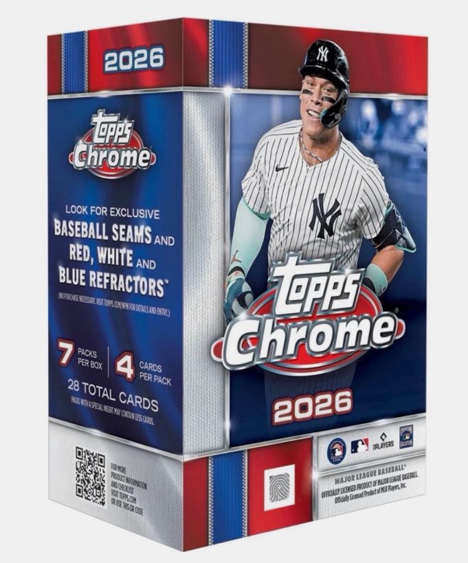 Topps Chrome Baseball 2026 - Value Box (SE)