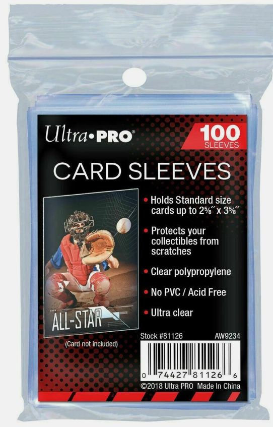 Ultra Pro Standard Soft Penny Sleeves