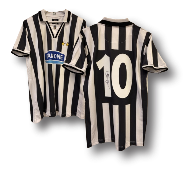 Alessandro Del Piero Back Signed Juventus 1994-95 Home Shirt
