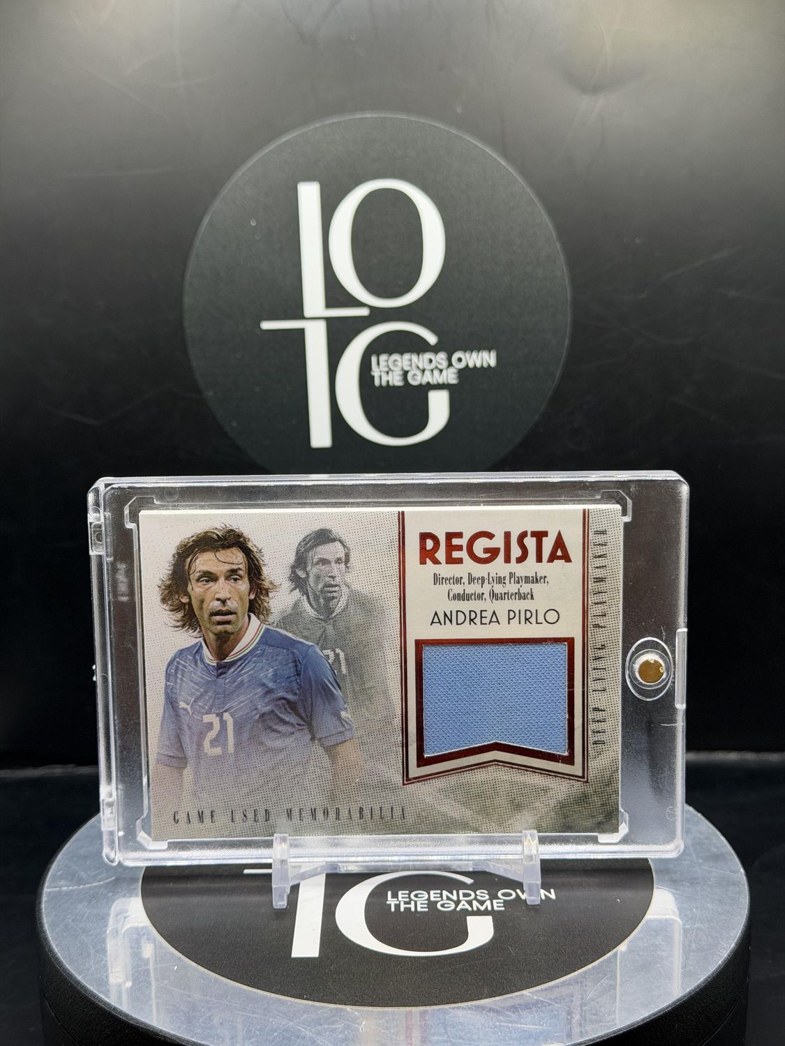2024 Futera Unique Regista Andrea Pirlo #RG13 1/04