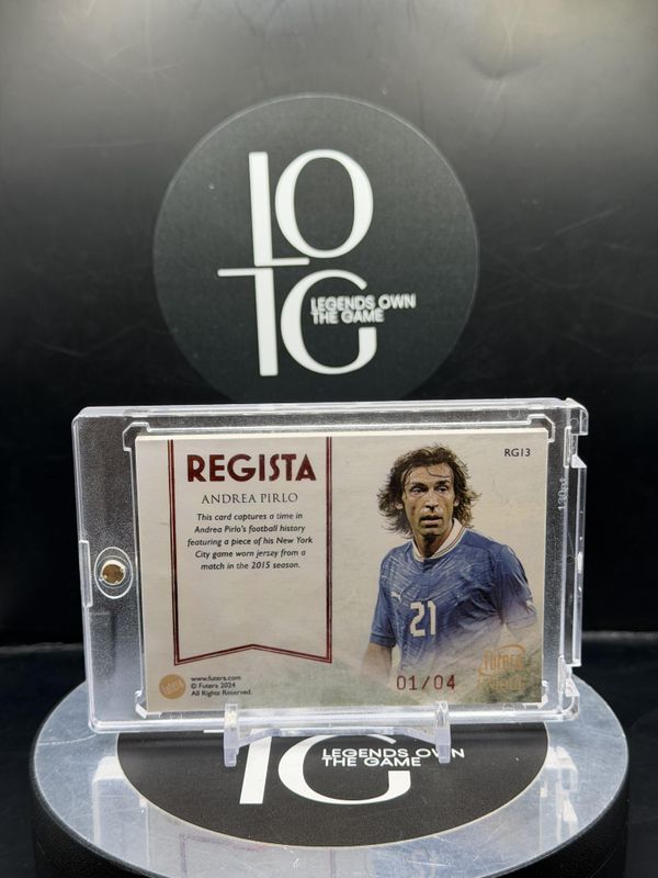 2024 Futera Unique Regista Andrea Pirlo #RG13 1/04