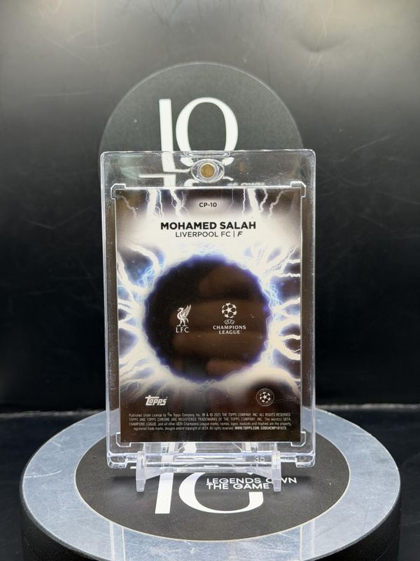 2025 Topps Chrome UEFA Mohamed Salah CP-10