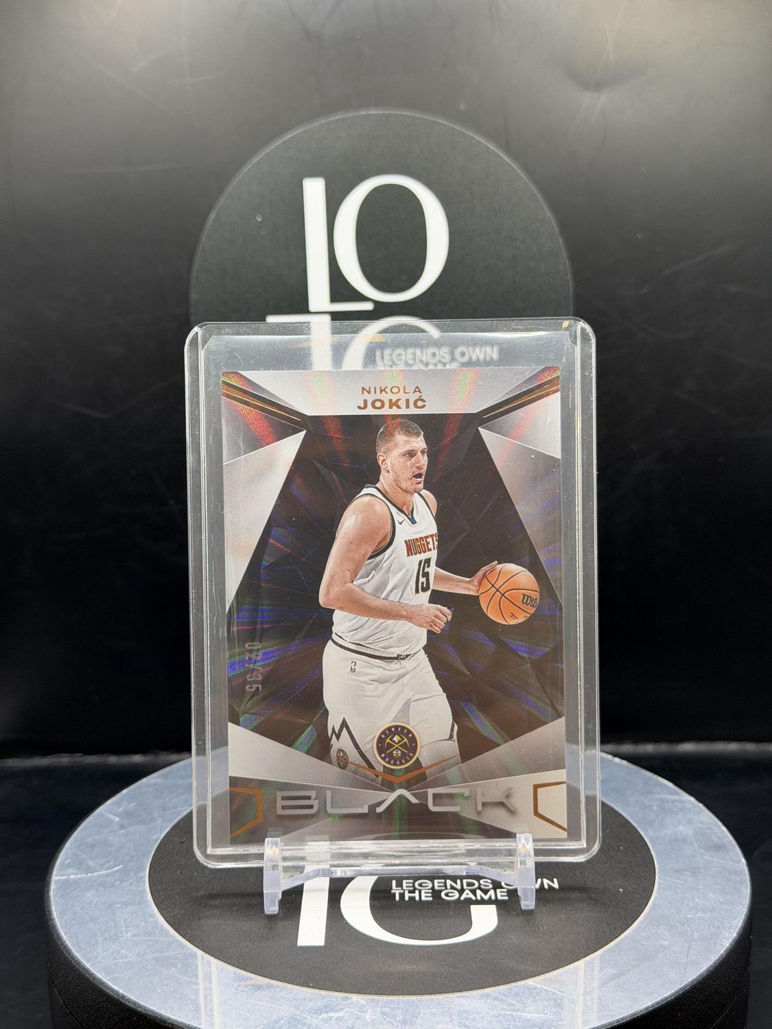 2023-24 Panini Black Basketball Nikola Jokic #44 2/35