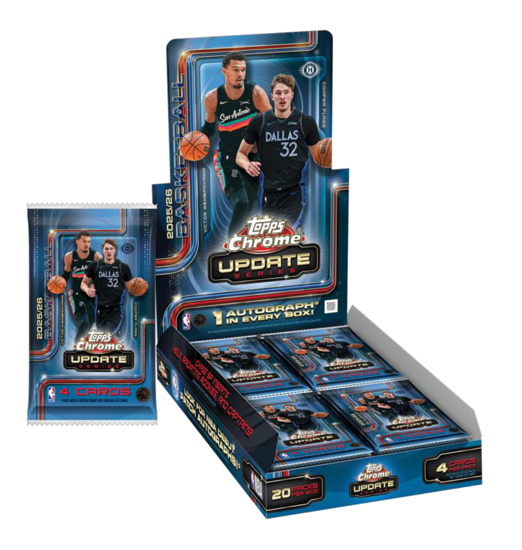 Topps NBA Chrome Updates 25-26 - Hobby Box