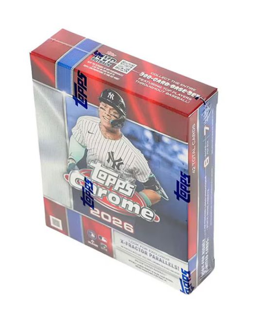 Topps Chrome Baseball 2026 - Mega Box (SE)