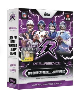 Topps Resurgence Football 2025 - Mega Box