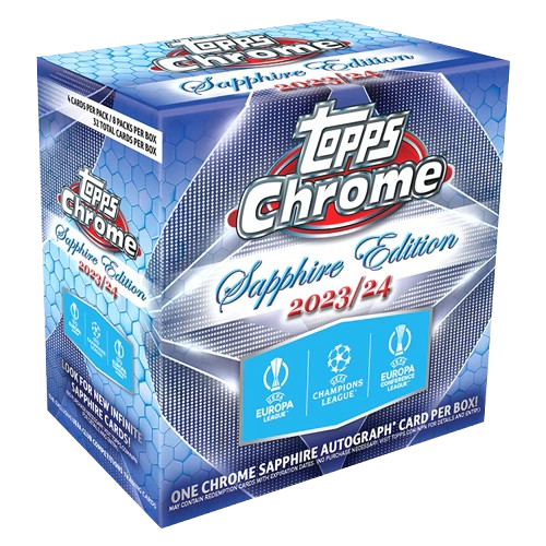 2023-24 Topps Chrome UEFA Club Competitions Sapphire Edition