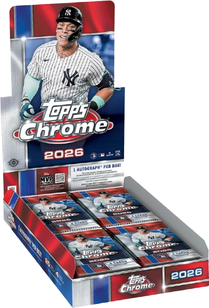 2026 Topps Chrome Baseball - Hobby Box