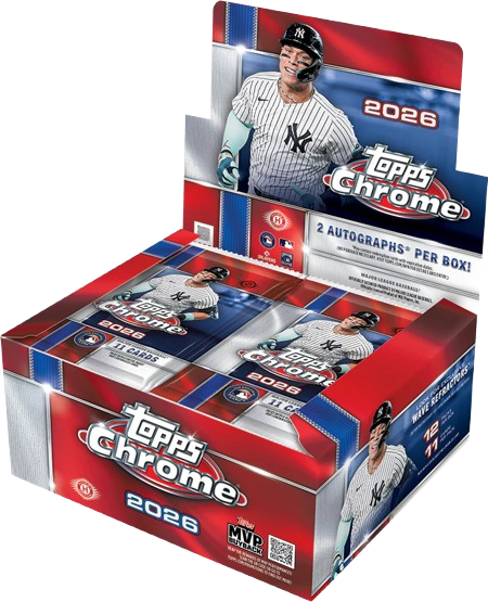 2026 Topps Chrome Baseball Jumbo Box