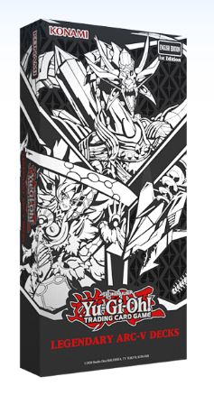 YGO TCG: Legendary Arc V Decks 2026 Deck Box
