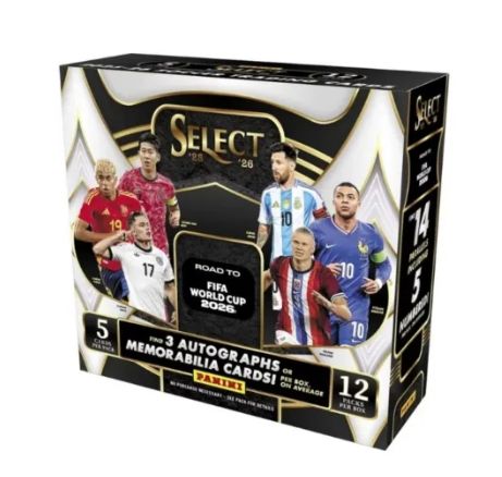 2025/26 Panini Select Road To FIFA World Cup 2026 Soccer Hobby Box