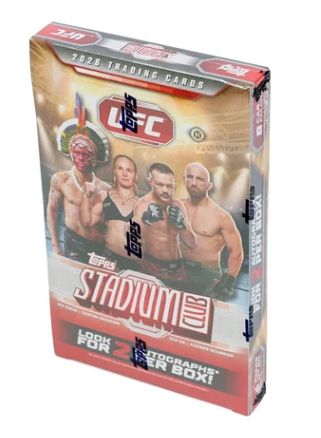 Topps UFC Stadium Club 2026 - Hobby Box