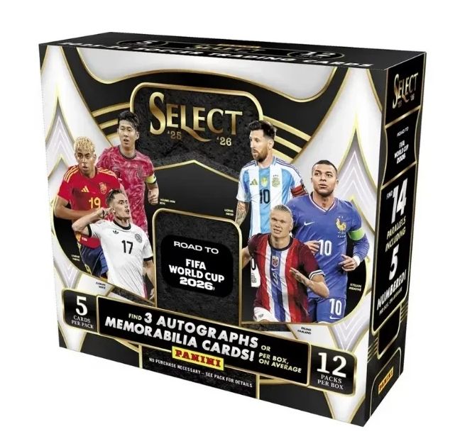 Panini Select 2025/26 Road To FIFA World Cup 2026 Soccer Hobby Box