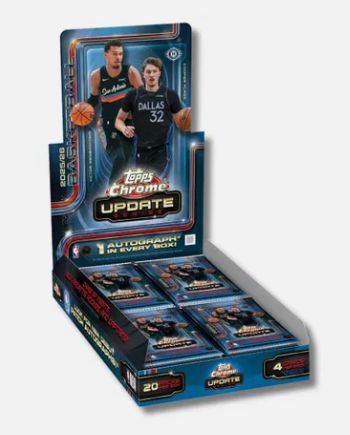 25-26 Topps NBA Chrome Updates Hobby Box