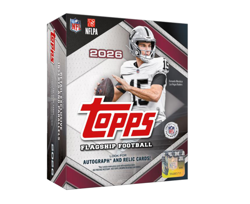 Topps NFL Flagship Football 2026 - Mega Box (CEE)