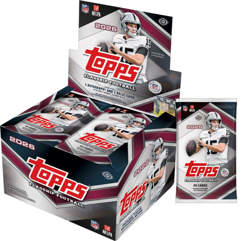 Topps NFL Flagship Football 2026 - Jumbo Box