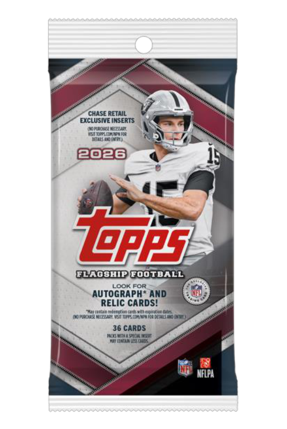 Topps NFL Flagship Football 2026 - Fat Pack (SE)