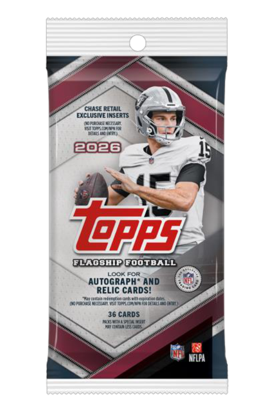 Topps NFL Flagship Football 2026 - Fat Pack (SE)