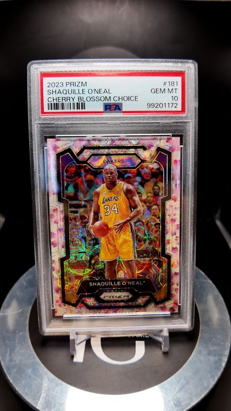 2023 Prizm Shaquille O'Neal Cherry Blossom Choice #181 PSA 10