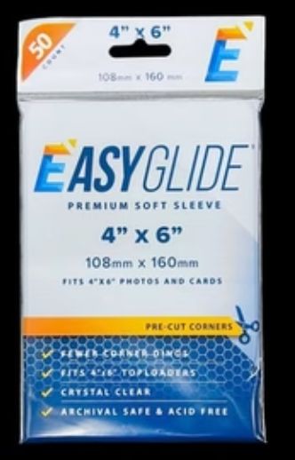 4x6" Oversized Easy Glide Soft Sleeves