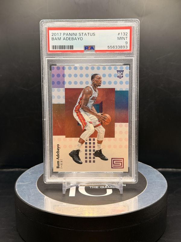 2017 Panini Status Bam Adebayo #132 PSA 9