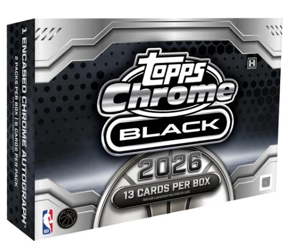 Topps Chrome Black Basketball 2025-26 - Hobby Box