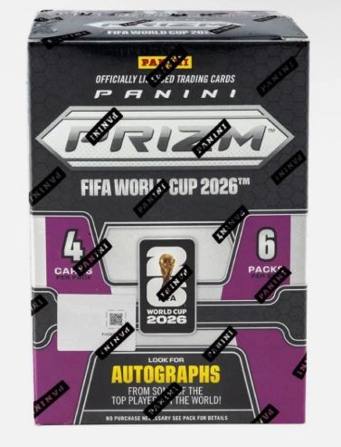 2026 Panini Prizm World Cup Soccer Exclusive Trading Cards Value Box