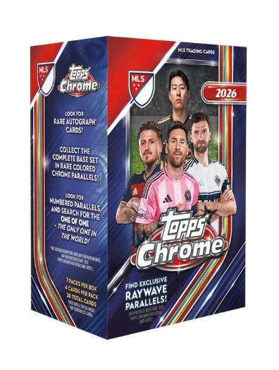 Topps MLS Chrome 2026 - Value Box (CEE)