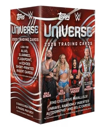 Topps WWE Universe 2026 - Value Box (CEE)
