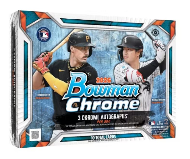 Topps Bowman Chrome Baseball 2026 - Breakers Del Box