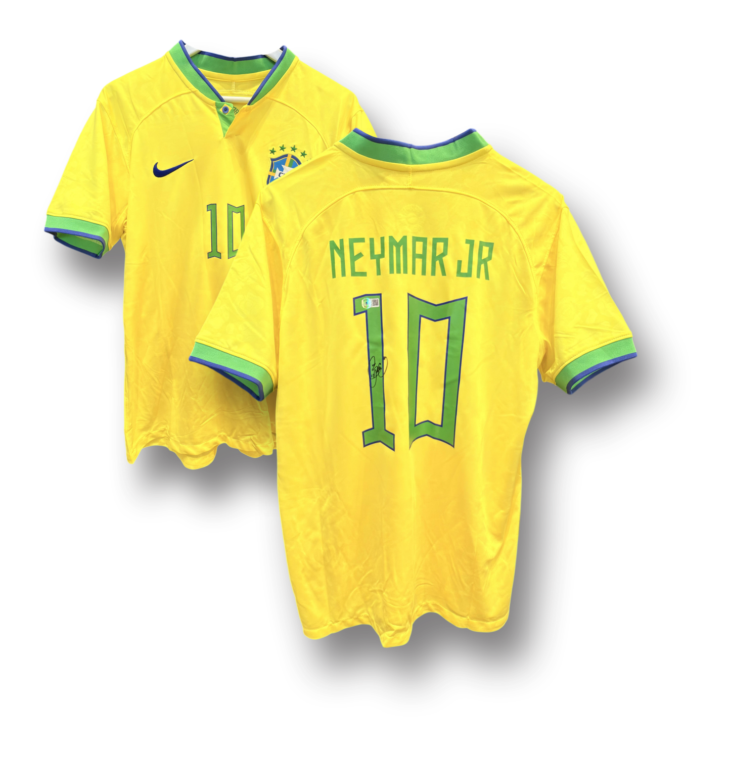 Neymar Jr. Brazil #10 Signed Jersey