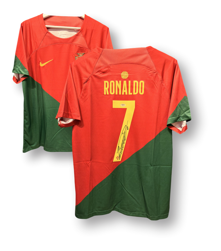 Cristiano Ronaldo Portugal #7 Signed Jersey