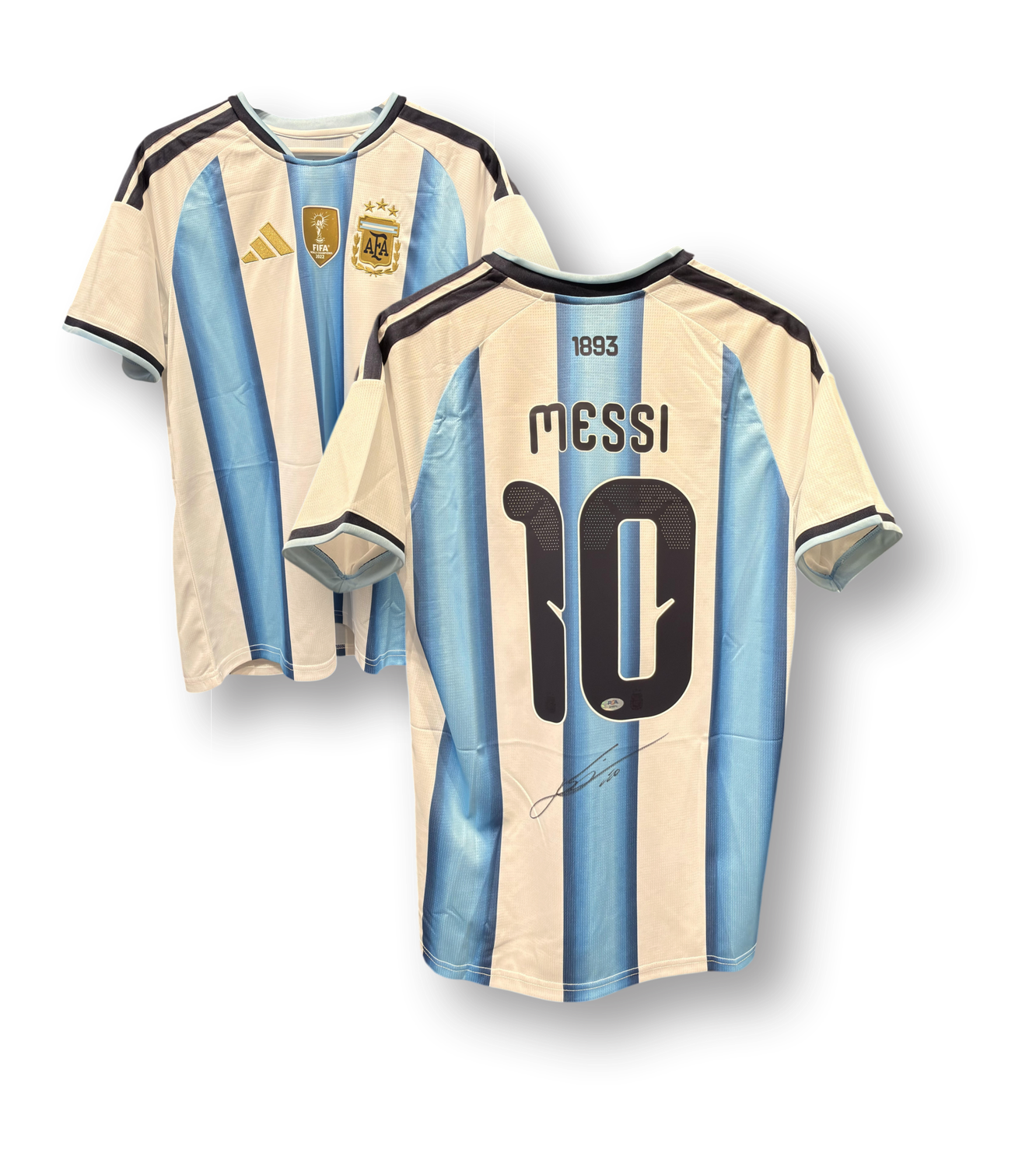 Lionel Messi Argentina #10 Signed Jersey
