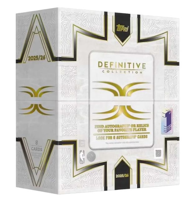 Topps NBA Definitive Basketball 2025-26 - Hobby Box