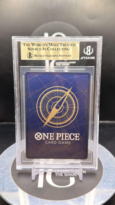2024 One Piece Emperors in The New Wolrd JPN #OP09093 Marshall D.Teach Manga Art SR BGS 10